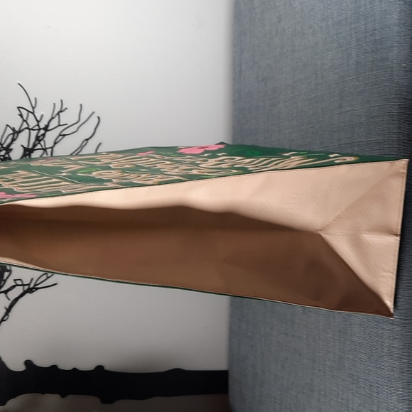 Market Shopping Tote Gift Bag Beautiful Day Floral Post Consumer Recycled - Picture 2 of 5